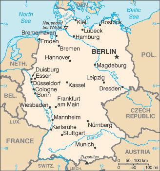 Germany's Map