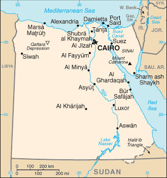 Egypt's Map