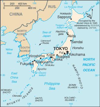 Japan - Map