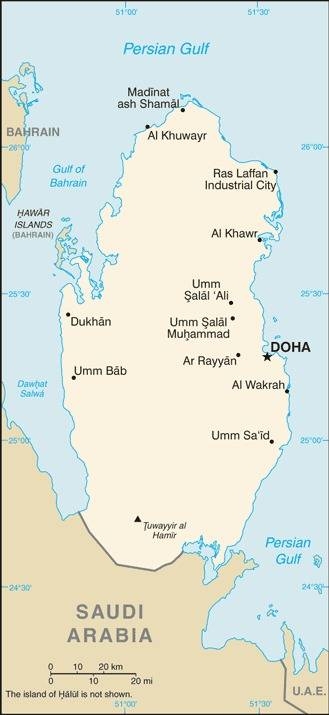 Qatar - Map