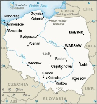 Poland's Map